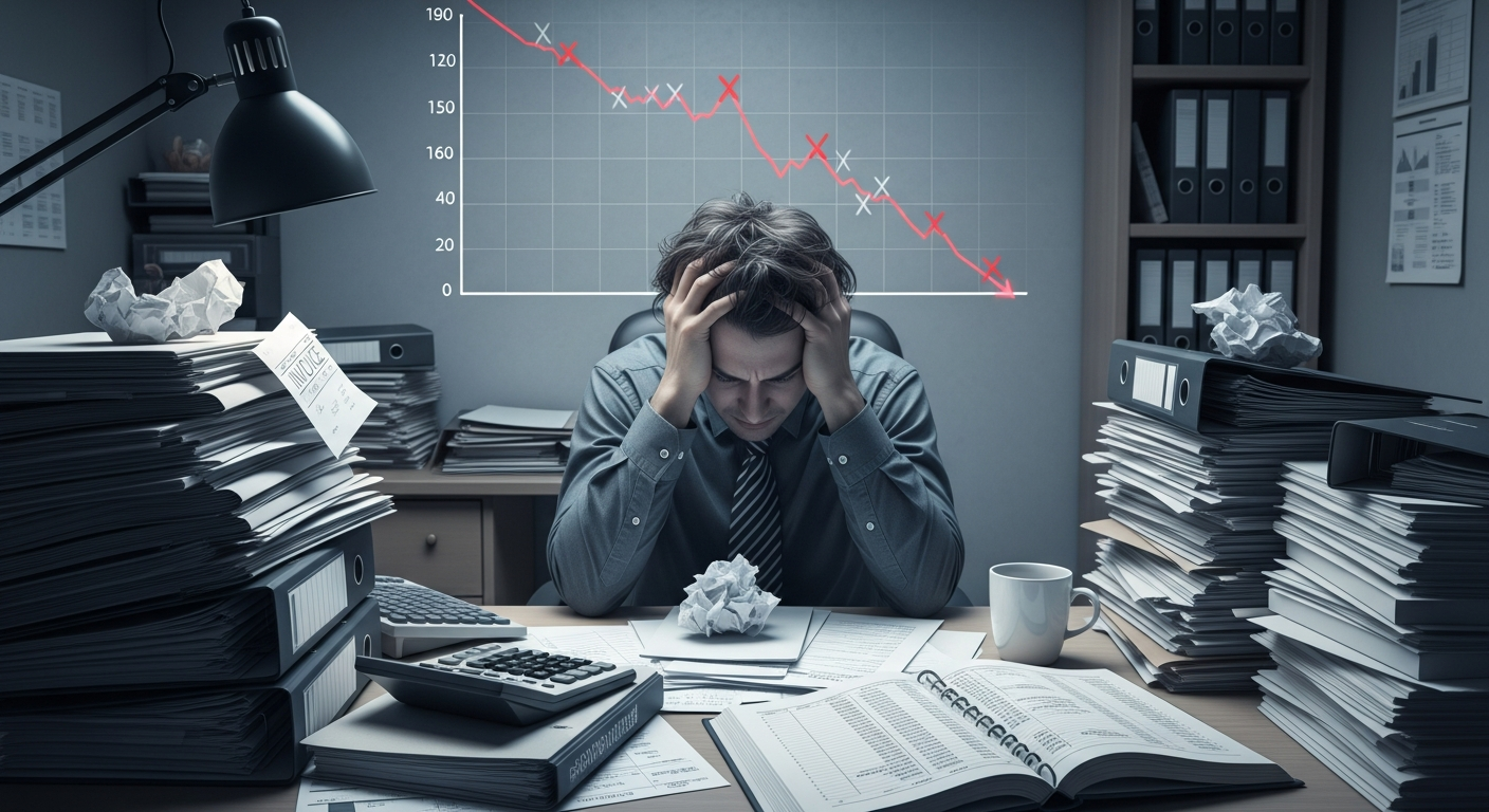 Business owner losing revenue due to manual errors and paperwork